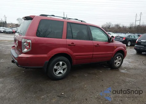 2006 Honda Pilot Ex-L z USA, uszkodzony, nr VIN 2HKYF18776H500385